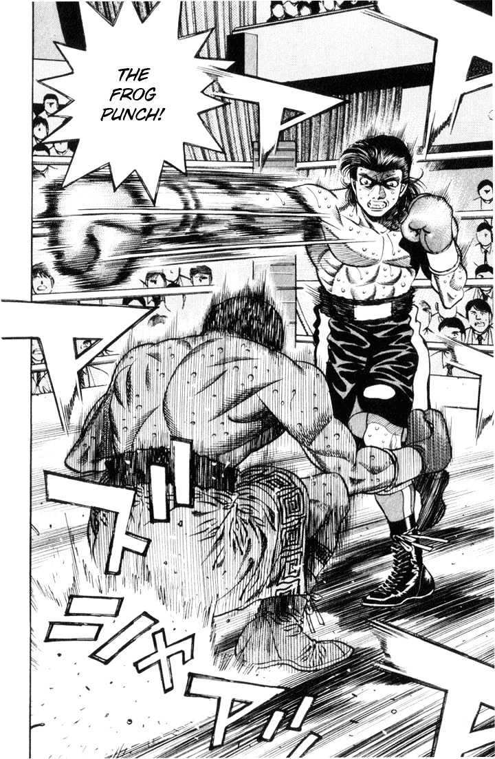Hajime no Ippo Chapter 449 page 2 - Chapter 449 : Frogs scar