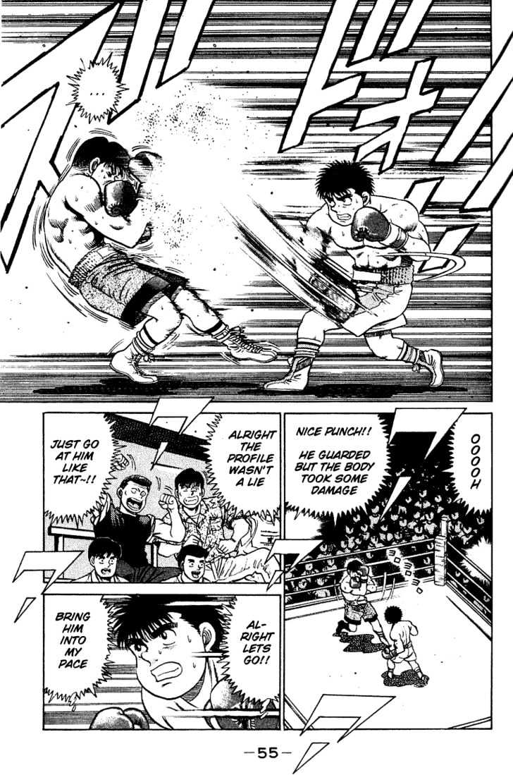Hajime no Ippo Chapter 45 page 15 - Chapter 45 : Clinch