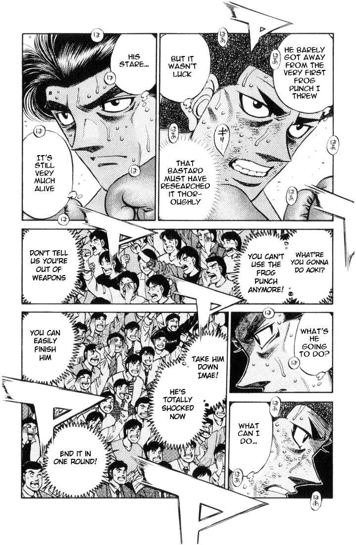 Hajime no Ippo Chapter 450 page 10 - Chapter 450 : Doubtful Composition