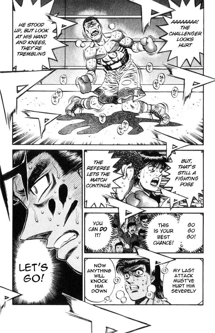 Hajime no Ippo Chapter 450 page 17 - Chapter 450 : Doubtful Composition