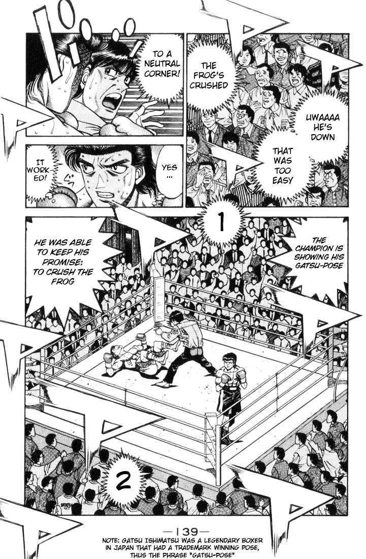 Hajime no Ippo Chapter 450 page 5 - Chapter 450 : Doubtful Composition