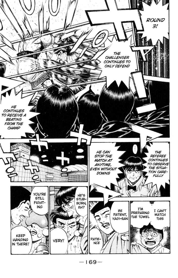 Hajime no Ippo Chapter 451 page 14 - Chapter 451 : Patience