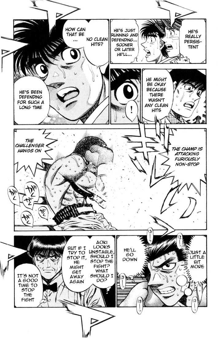 Hajime no Ippo Chapter 451 page 16 - Chapter 451 : Patience