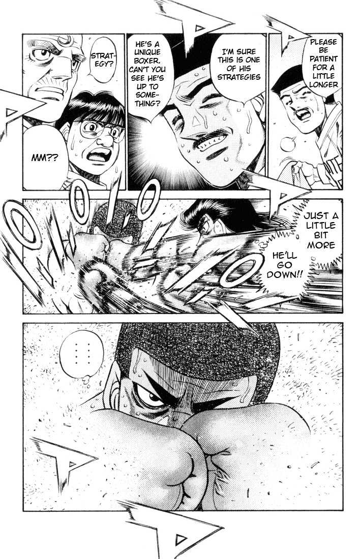 Hajime no Ippo Chapter 451 page 18 - Chapter 451 : Patience