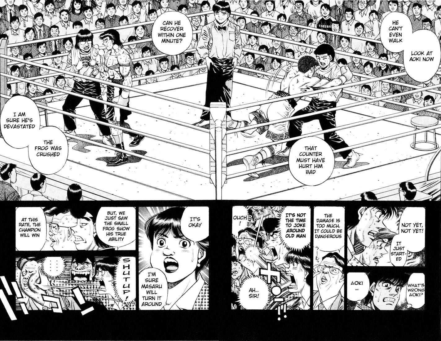 Hajime no Ippo Chapter 451 page 2 - Chapter 451 : Patience