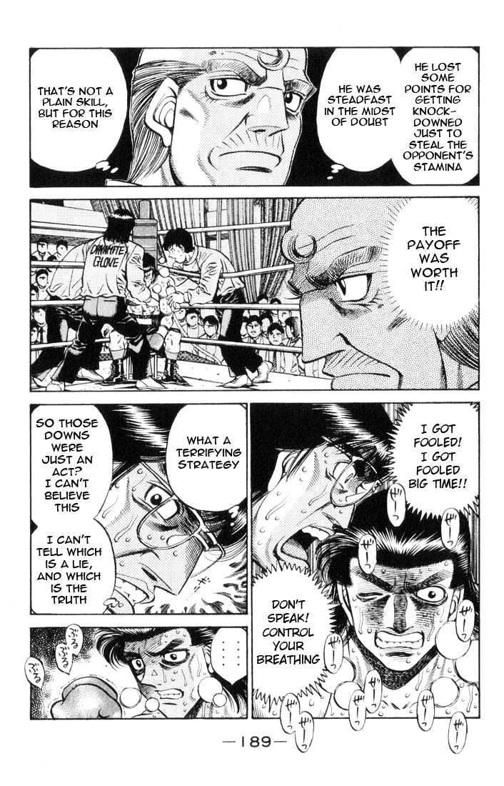 Hajime no Ippo Chapter 452 page 14 - Chapter 452 : Lies or truths?