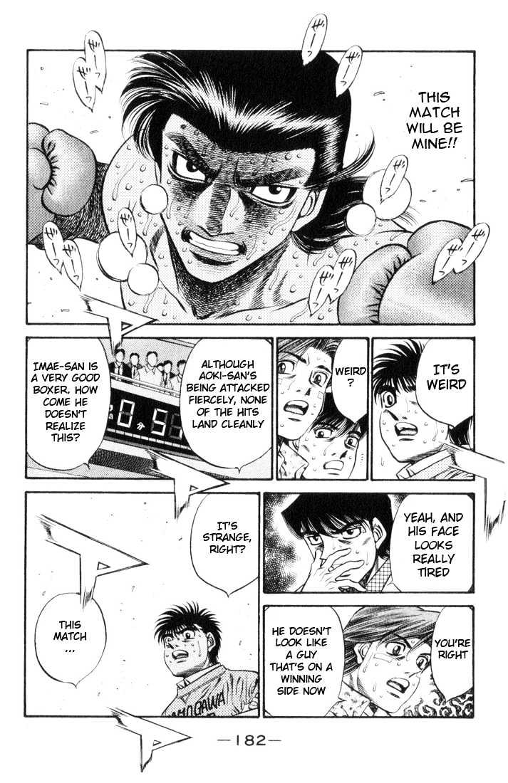 Hajime no Ippo Chapter 452 page 8 - Chapter 452 : Lies or truths?