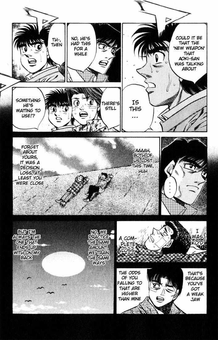 Hajime no Ippo Chapter 453 page 14 - Chapter 453 : The dreams of a man who can't fly