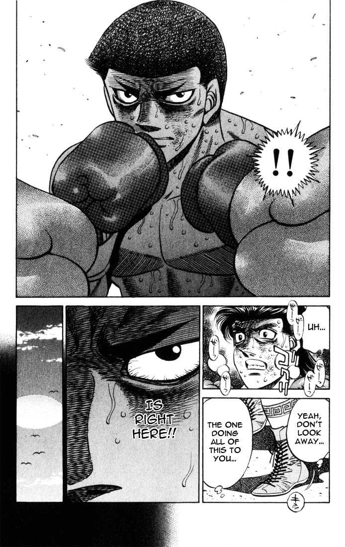 Hajime no Ippo Chapter 453 page 18 - Chapter 453 : The dreams of a man who can't fly