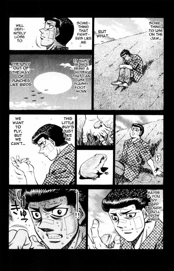 Hajime no Ippo Chapter 453 page 19 - Chapter 453 : The dreams of a man who can't fly