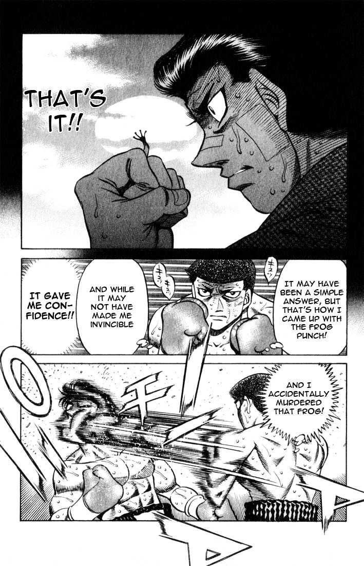 Hajime no Ippo Chapter 453 page 20 - Chapter 453 : The dreams of a man who can't fly
