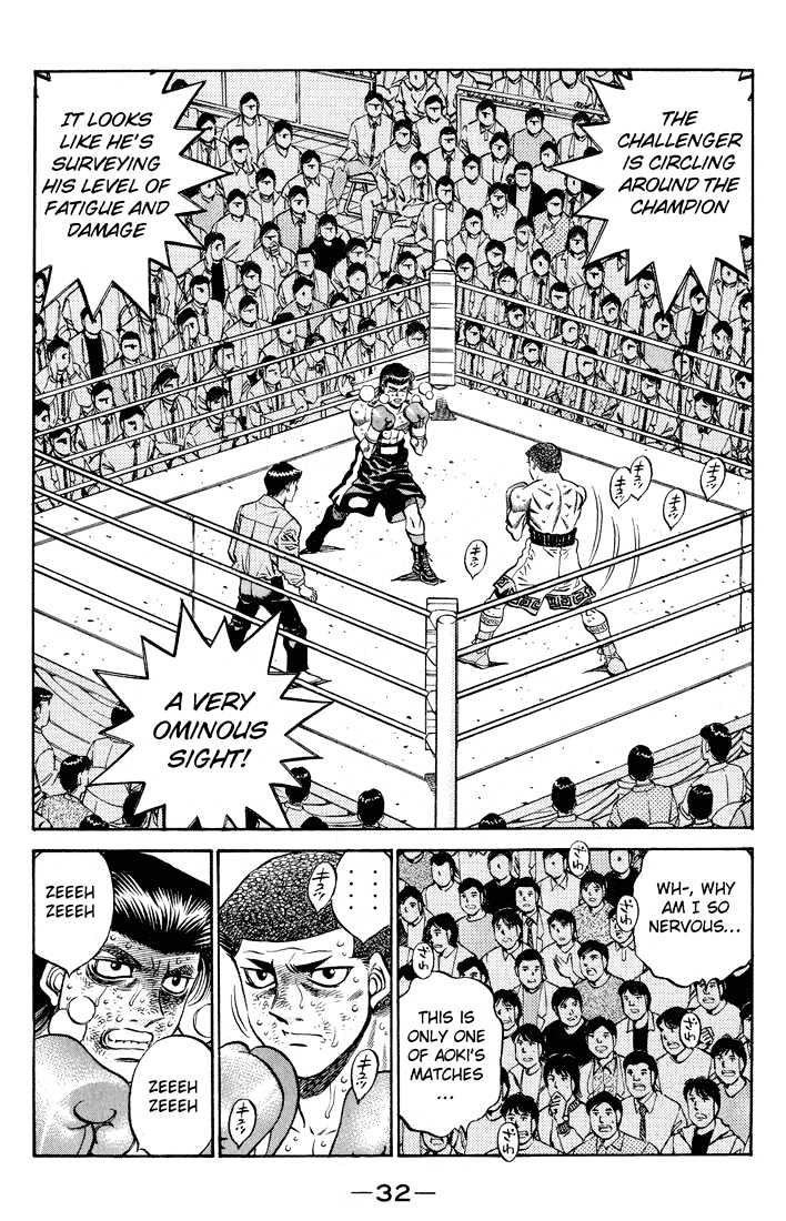Hajime no Ippo Chapter 454 page 10 - Chapter 454 : Giant gamble