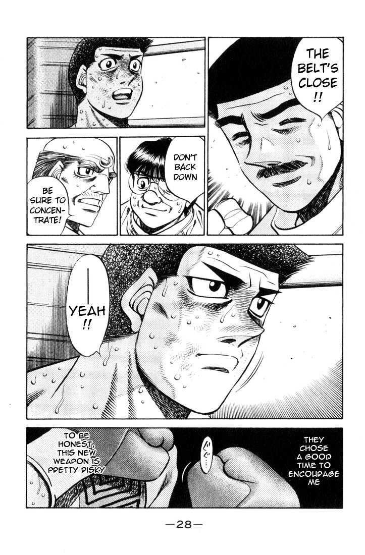 Hajime no Ippo Chapter 454 page 6 - Chapter 454 : Giant gamble