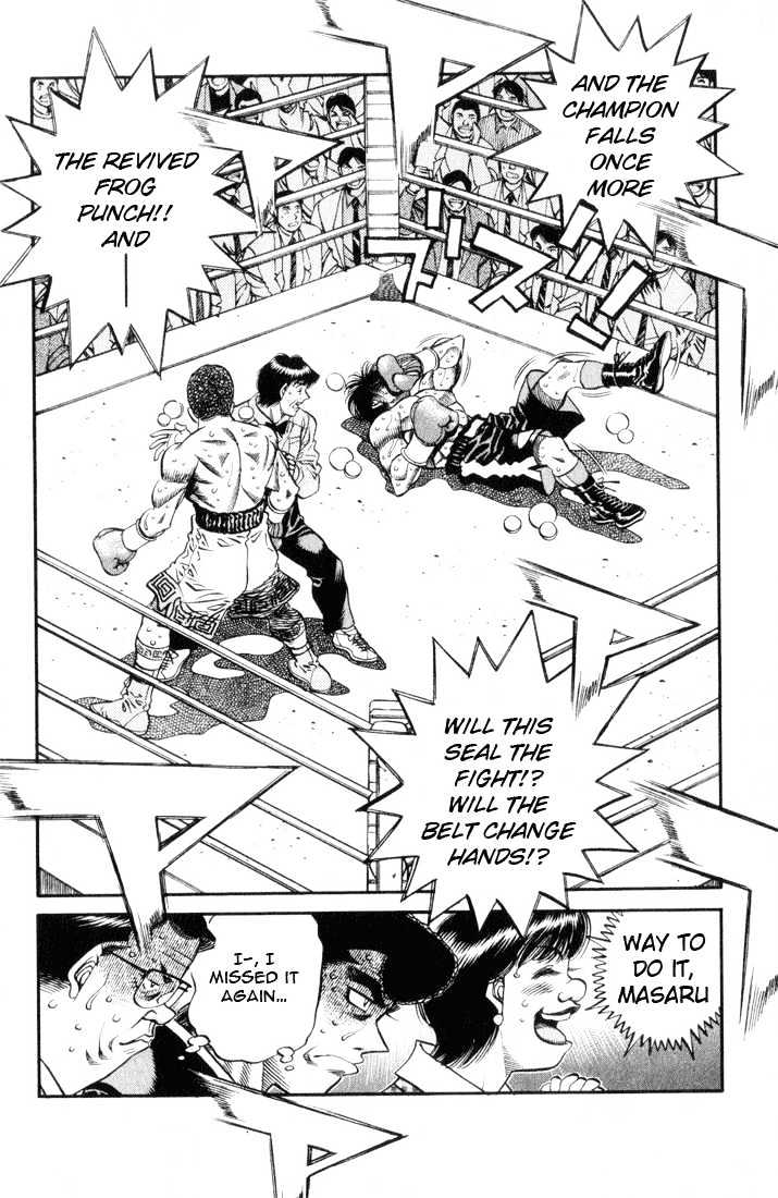 Hajime no Ippo Chapter 455 page 19 - Chapter 455 : 100% Feint