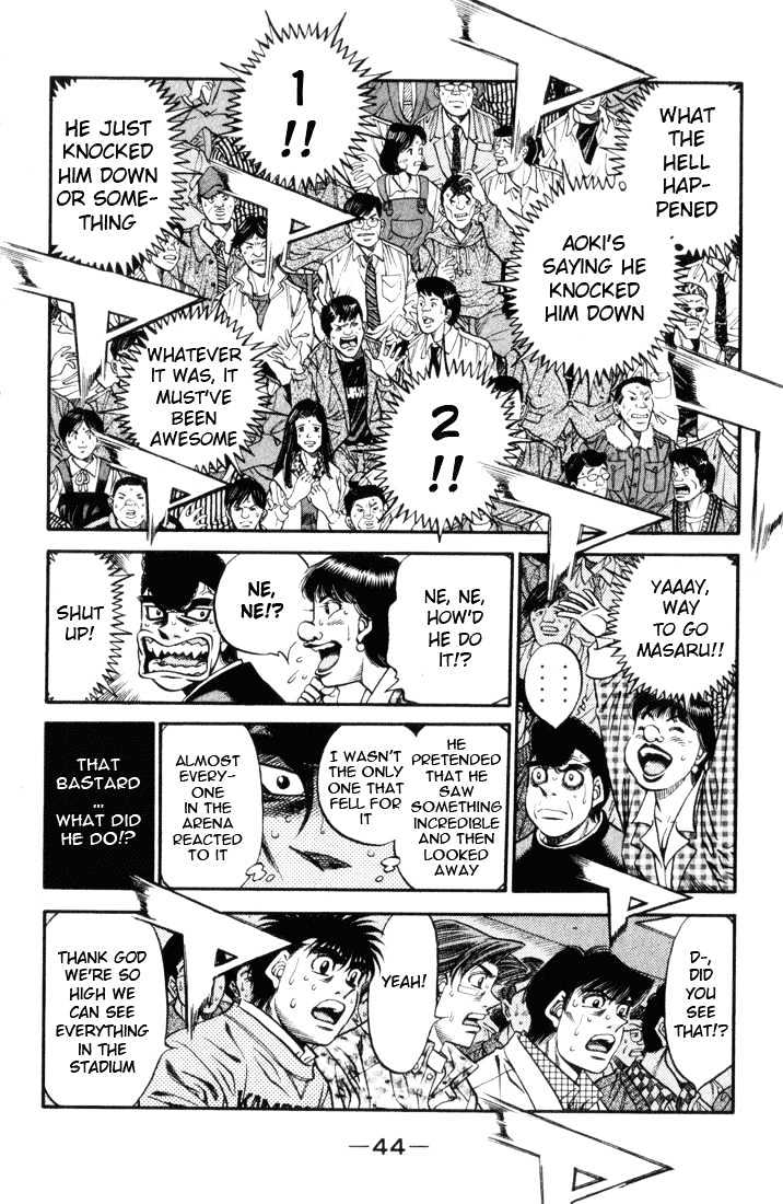 Hajime no Ippo Chapter 455 page 3 - Chapter 455 : 100% Feint