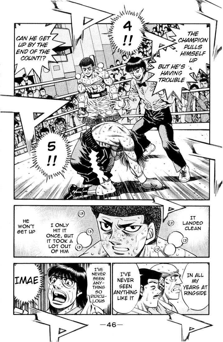 Hajime no Ippo Chapter 455 page 5 - Chapter 455 : 100% Feint