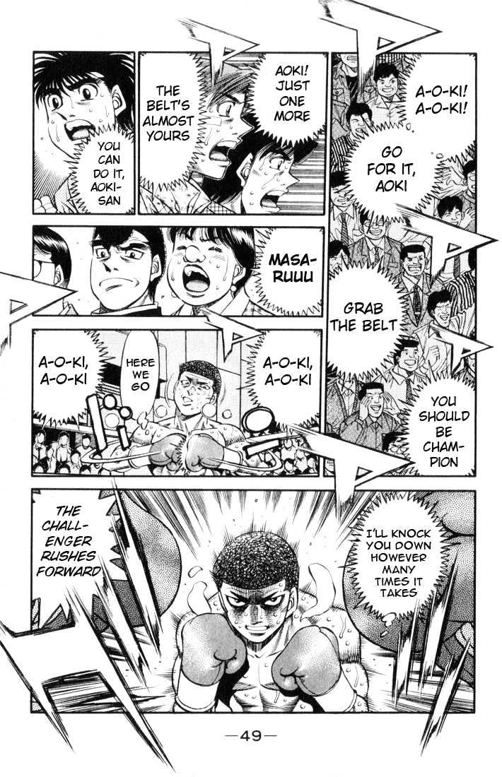 Hajime no Ippo Chapter 455 page 8 - Chapter 455 : 100% Feint