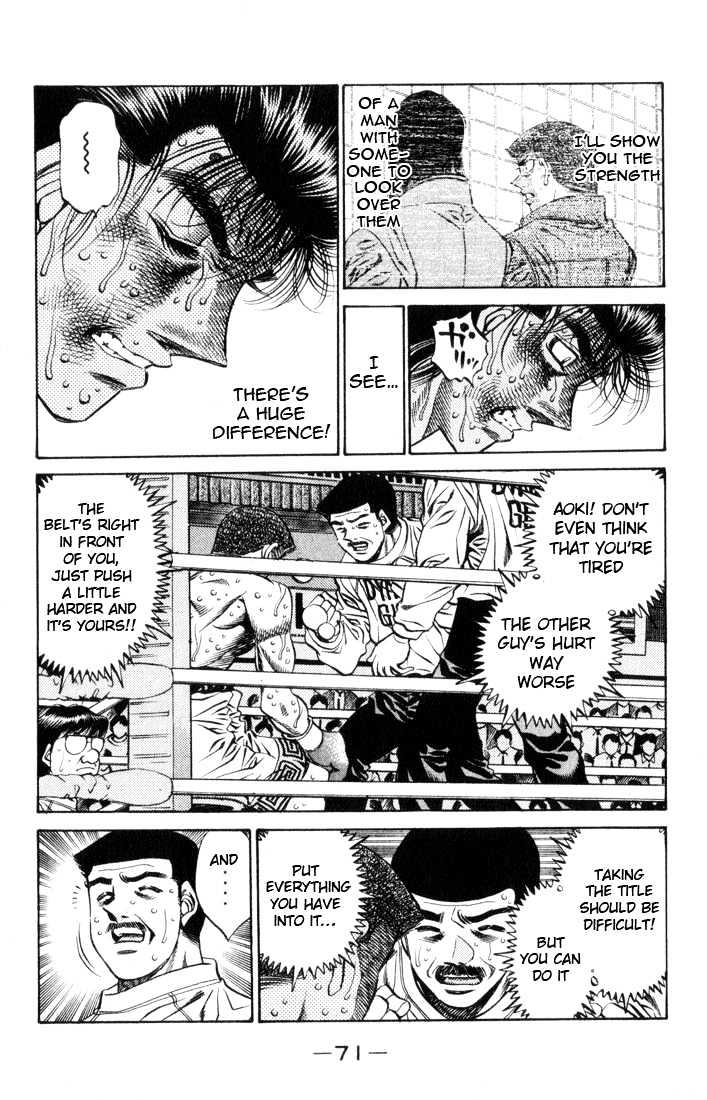 Hajime no Ippo Chapter 456 page 11 - Chapter 456 : Conclusive difference