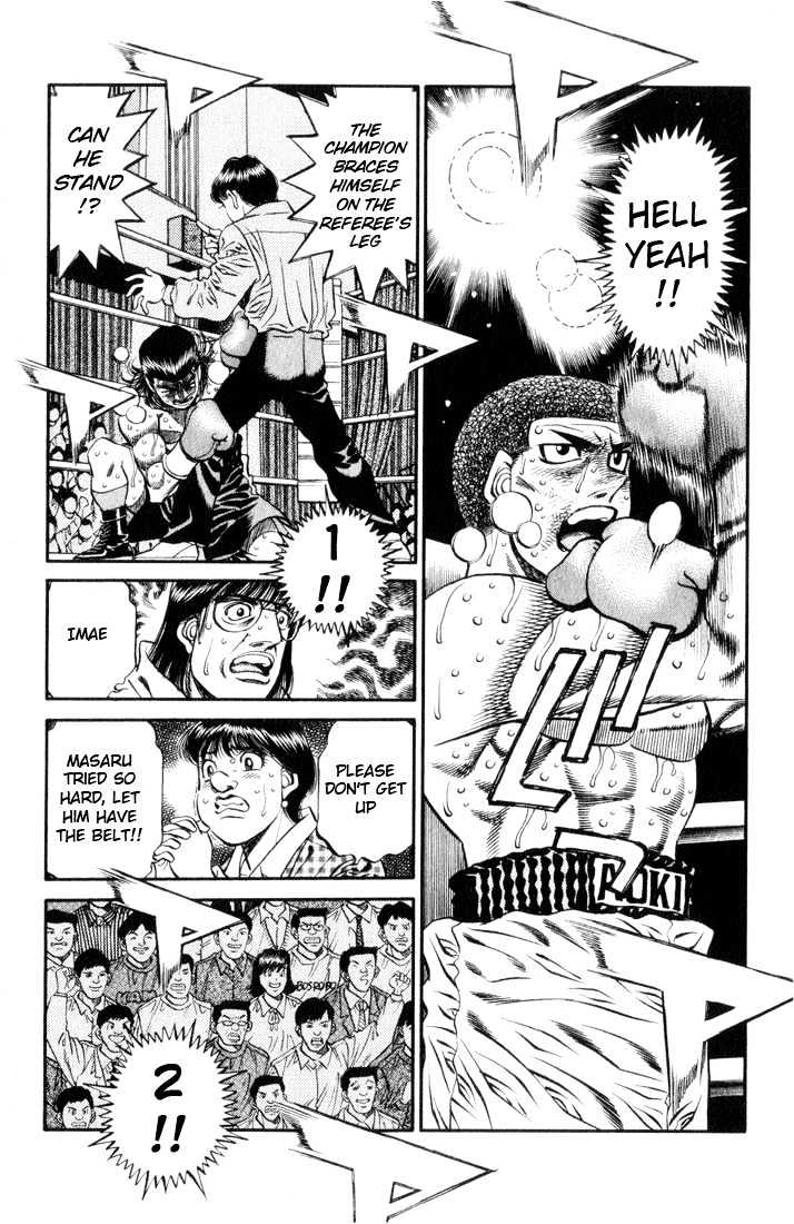 Hajime no Ippo Chapter 456 page 2 - Chapter 456 : Conclusive difference