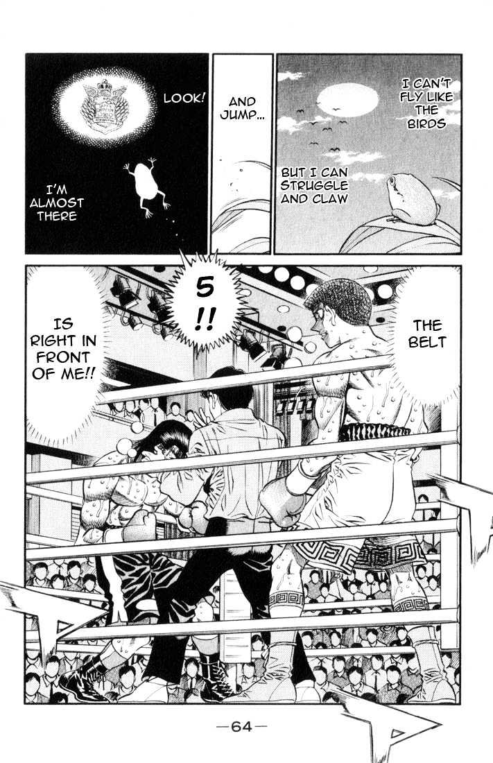 Hajime no Ippo Chapter 456 page 4 - Chapter 456 : Conclusive difference