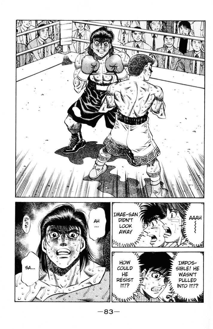 Hajime no Ippo Chapter 457 page 3 - Chapter 457 : Man & woman