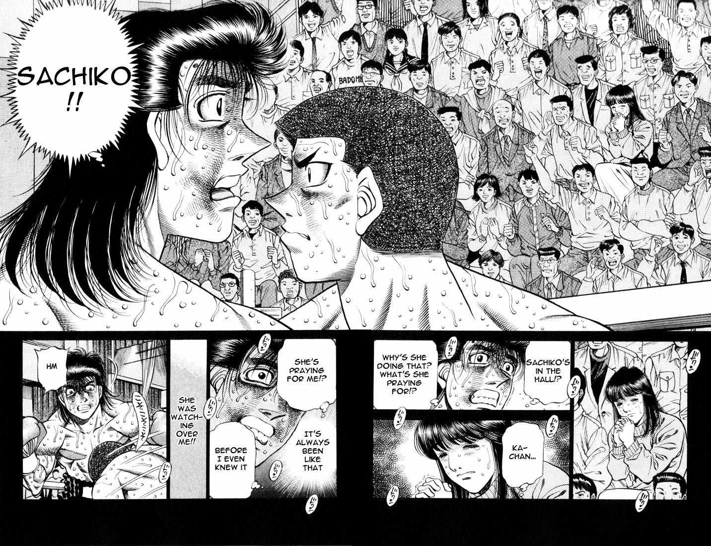Hajime no Ippo Chapter 457 page 4 - Chapter 457 : Man & woman
