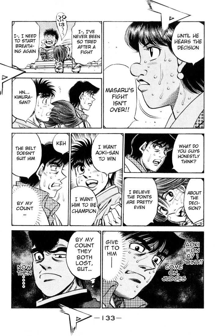 Hajime no Ippo Chapter 459 page 15 - Chapter 459 : Distance to glory