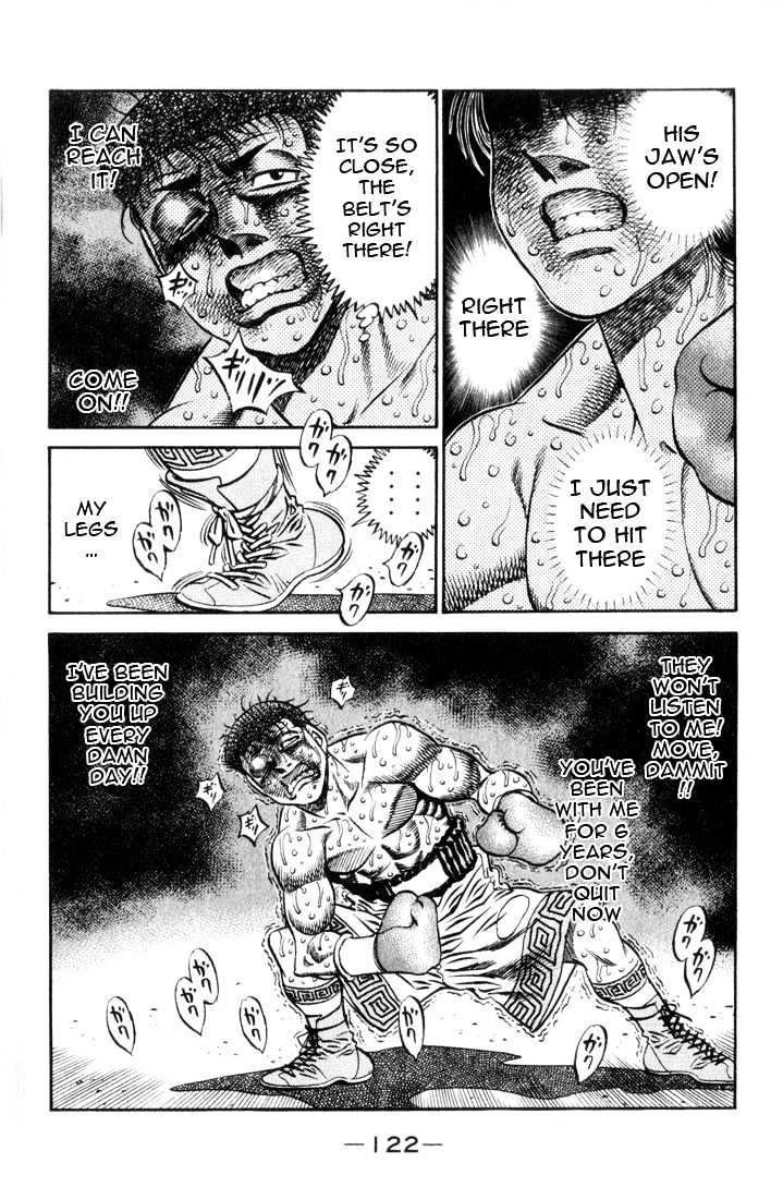 Hajime no Ippo Chapter 459 page 4 - Chapter 459 : Distance to glory