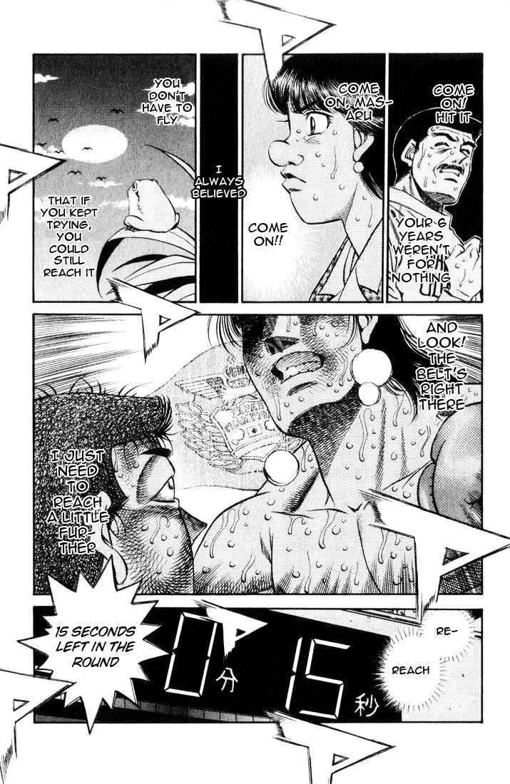 Hajime no Ippo Chapter 459 page 7 - Chapter 459 : Distance to glory