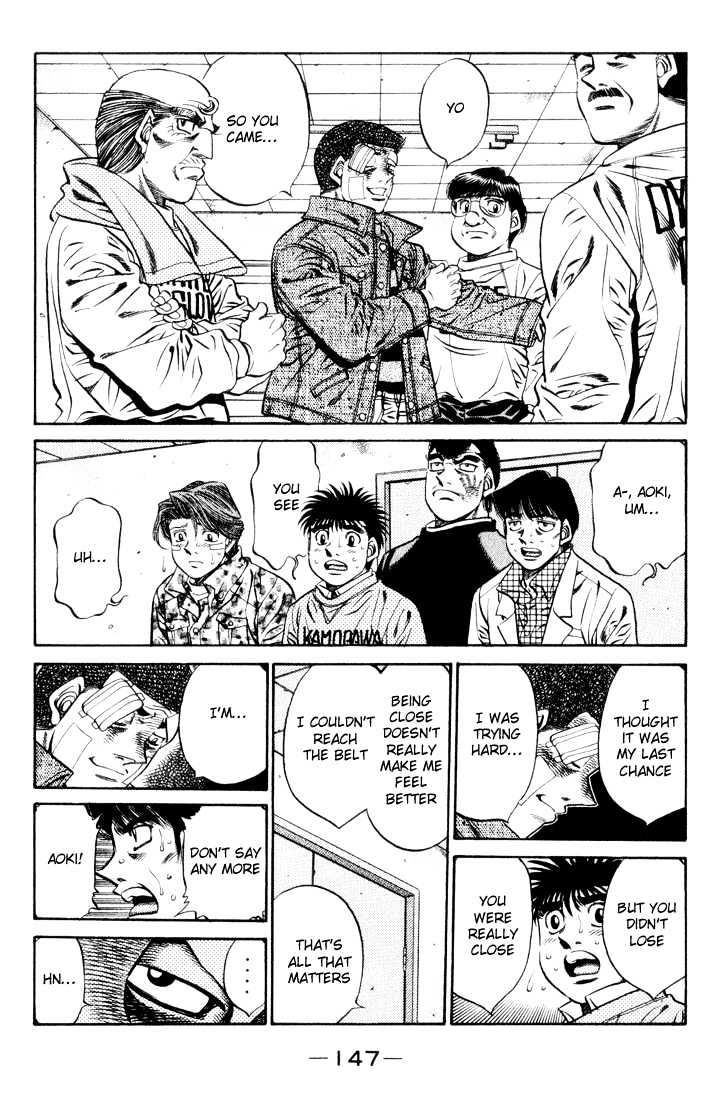 Hajime no Ippo Chapter 460 page 11 - Chapter 460 : What I wanted