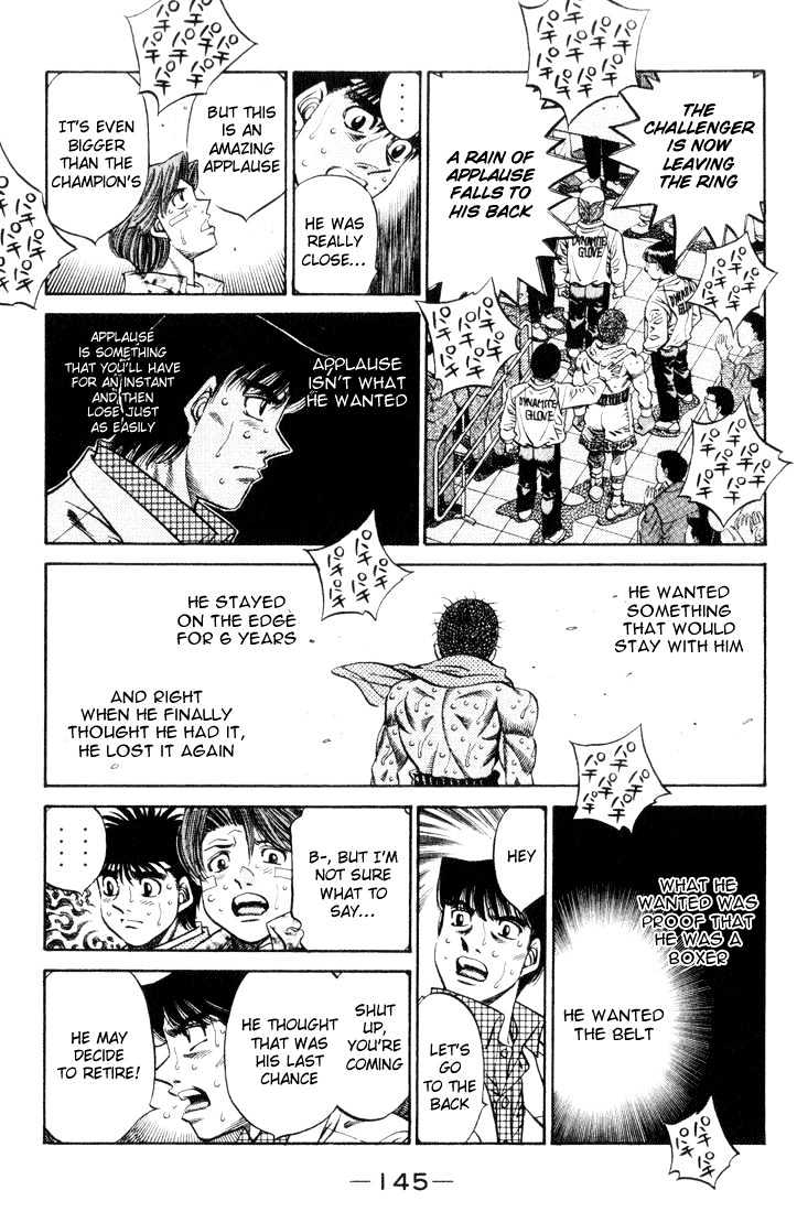 Hajime no Ippo Chapter 460 page 9 - Chapter 460 : What I wanted