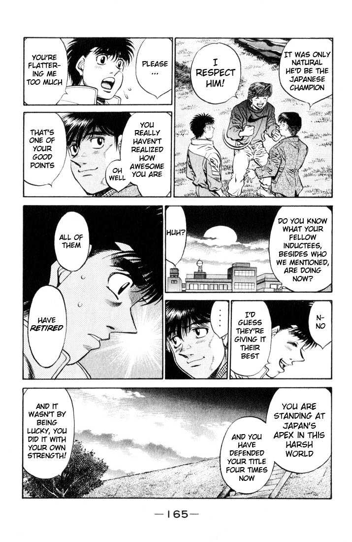 Hajime no Ippo Chapter 461 page 11 - Chapter 461 : The path of the boxer