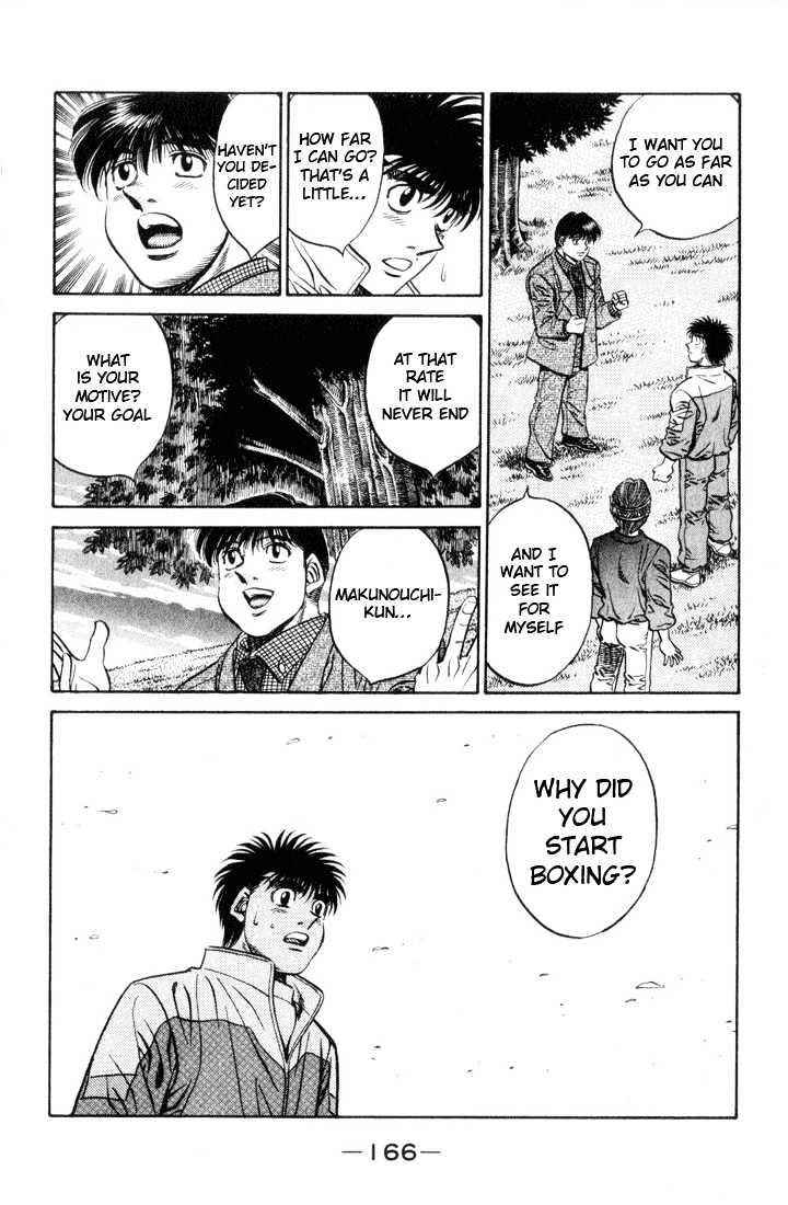 Hajime no Ippo Chapter 461 page 12 - Chapter 461 : The path of the boxer
