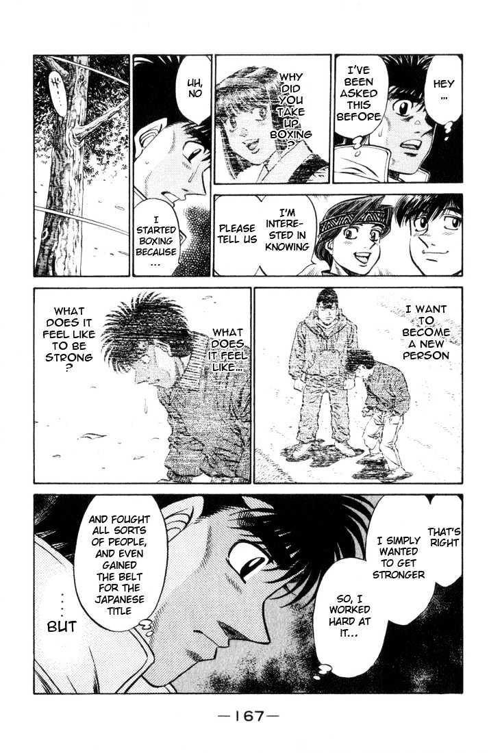 Hajime no Ippo Chapter 461 page 13 - Chapter 461 : The path of the boxer