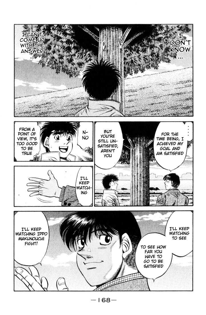 Hajime no Ippo Chapter 461 page 14 - Chapter 461 : The path of the boxer
