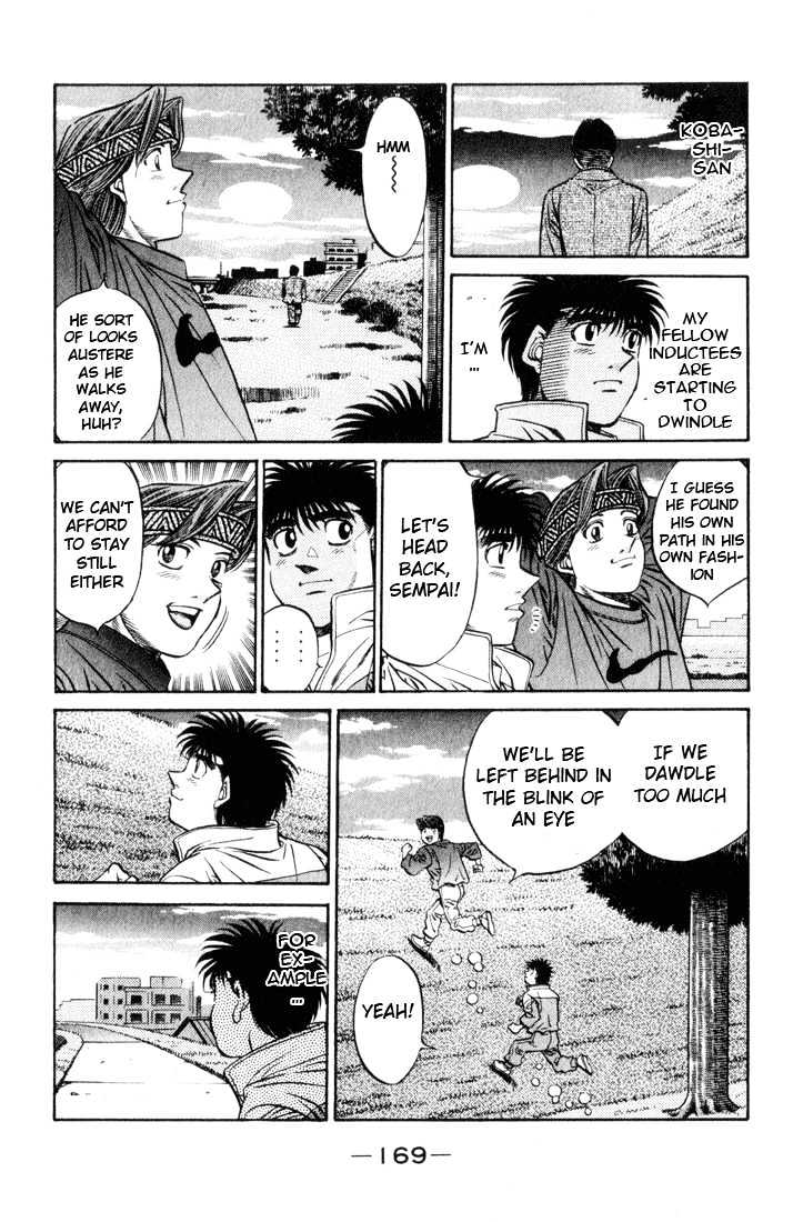 Hajime no Ippo Chapter 461 page 15 - Chapter 461 : The path of the boxer