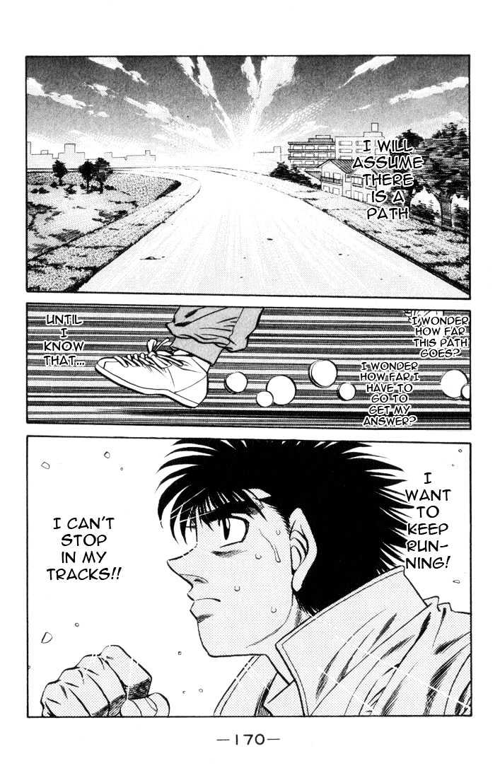 Hajime no Ippo Chapter 461 page 16 - Chapter 461 : The path of the boxer
