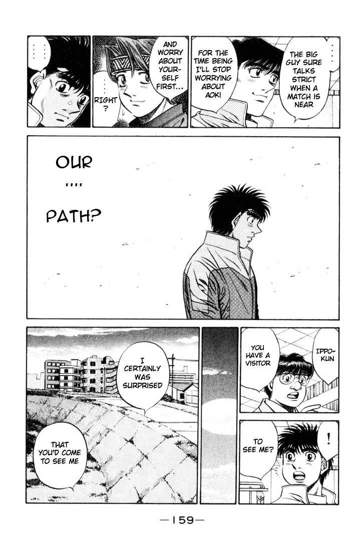Hajime no Ippo Chapter 461 page 5 - Chapter 461 : The path of the boxer