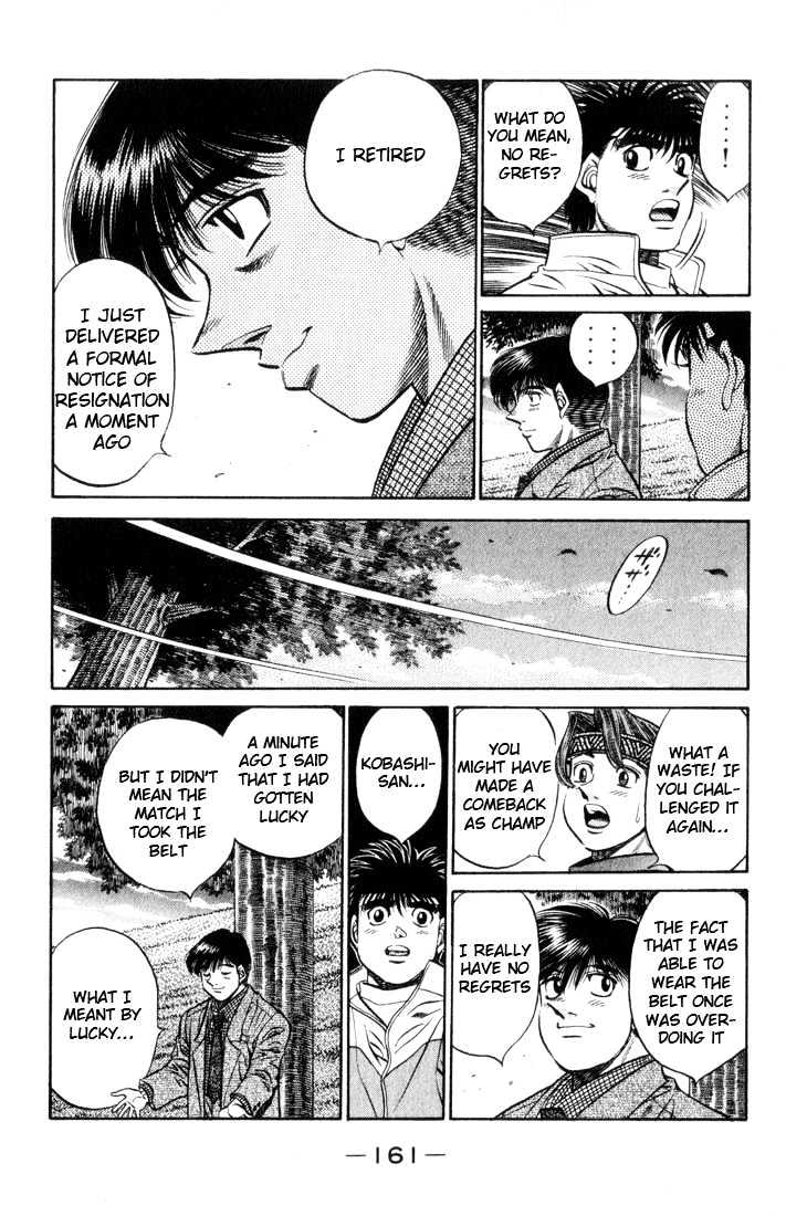 Hajime no Ippo Chapter 461 page 7 - Chapter 461 : The path of the boxer