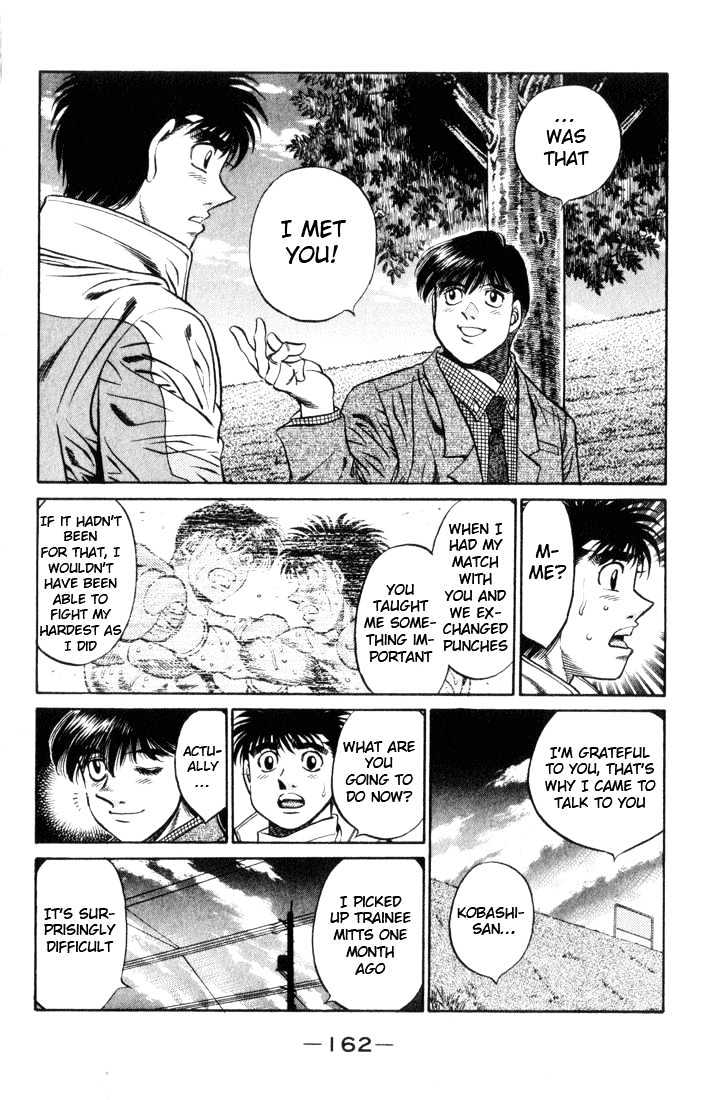 Hajime no Ippo Chapter 461 page 8 - Chapter 461 : The path of the boxer