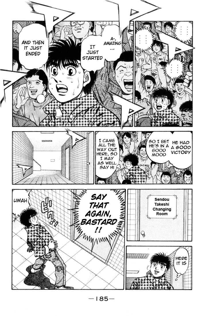 Hajime no Ippo Chapter 462 page 10 - Chapter 462 : Clumsy Technique
