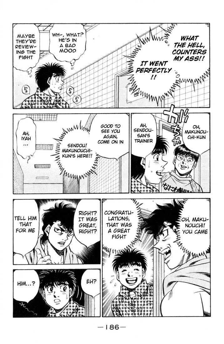 Hajime no Ippo Chapter 462 page 11 - Chapter 462 : Clumsy Technique