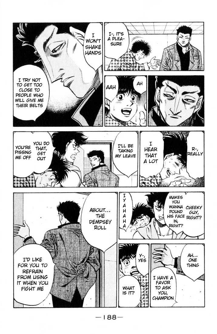 Hajime no Ippo Chapter 462 page 13 - Chapter 462 : Clumsy Technique