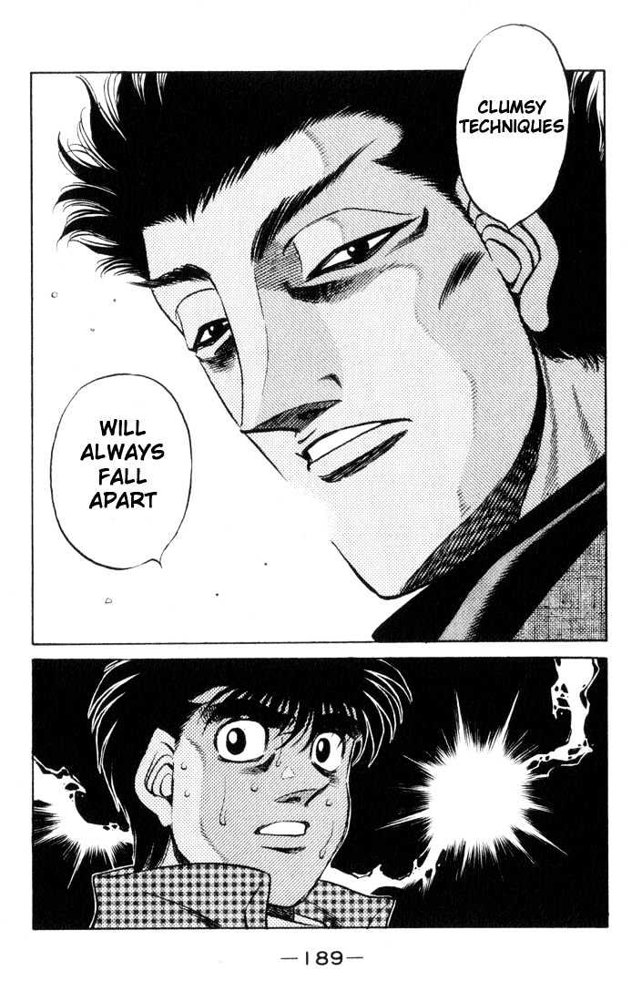 Hajime no Ippo Chapter 462 page 14 - Chapter 462 : Clumsy Technique