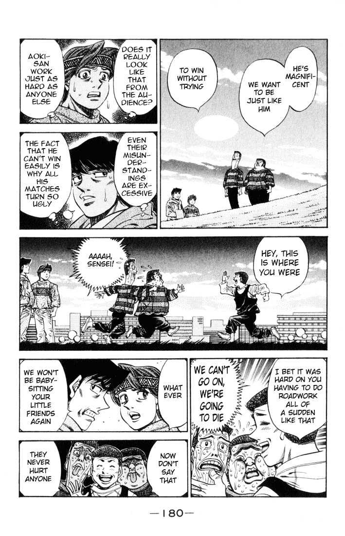 Hajime no Ippo Chapter 462 page 6 - Chapter 462 : Clumsy Technique