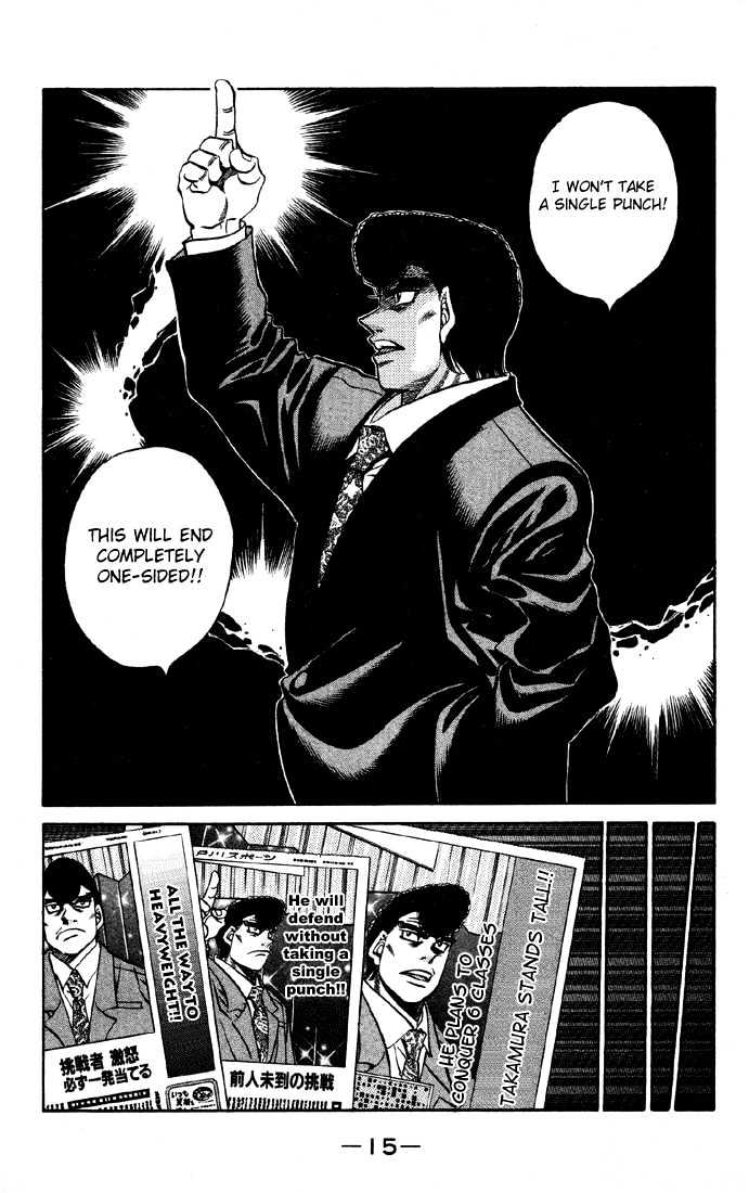 Hajime no Ippo Chapter 463 page 16 - Chapter 463 : Important announcement