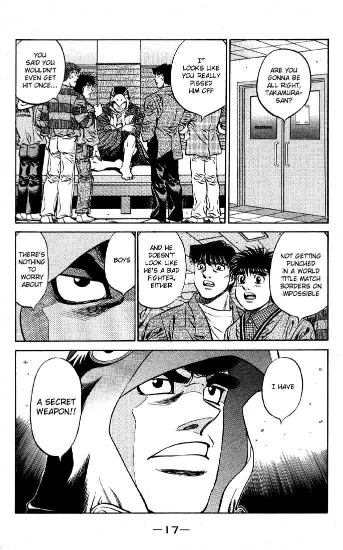 Hajime no Ippo Chapter 463 page 18 - Chapter 463 : Important announcement
