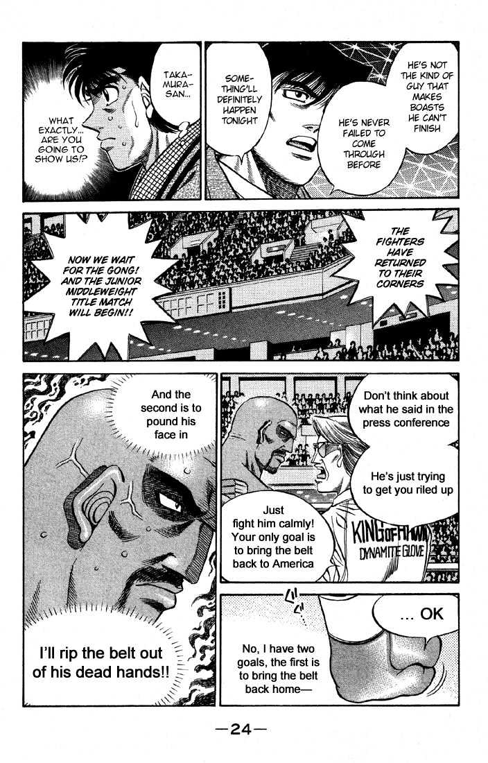 Hajime no Ippo Chapter 464 page 2 - Chapter 464 : Treacherous king