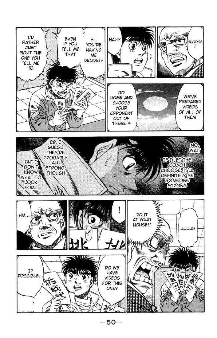 Hajime no Ippo Chapter 465 page 12 - Chapter 465 : Cheese champion