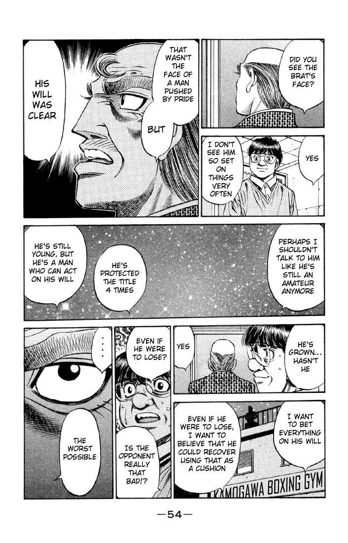 Hajime no Ippo Chapter 465 page 16 - Chapter 465 : Cheese champion